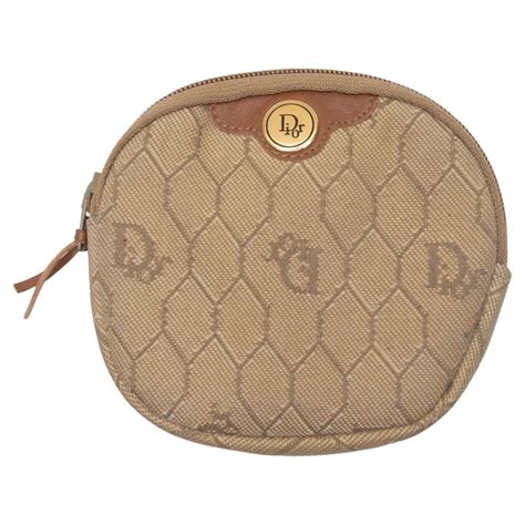 dior coin purse keychain|Coin Purse Beige and black Maxi Dior Oblique jacquard.